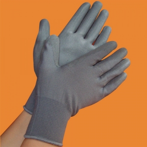 Găng tay phòng sạch màu xám phủ PU bàn - Vật Tư Phòng Sạch Kanocom - Công Ty TNHH Công Nghệ Và Thương Mại Kanocom